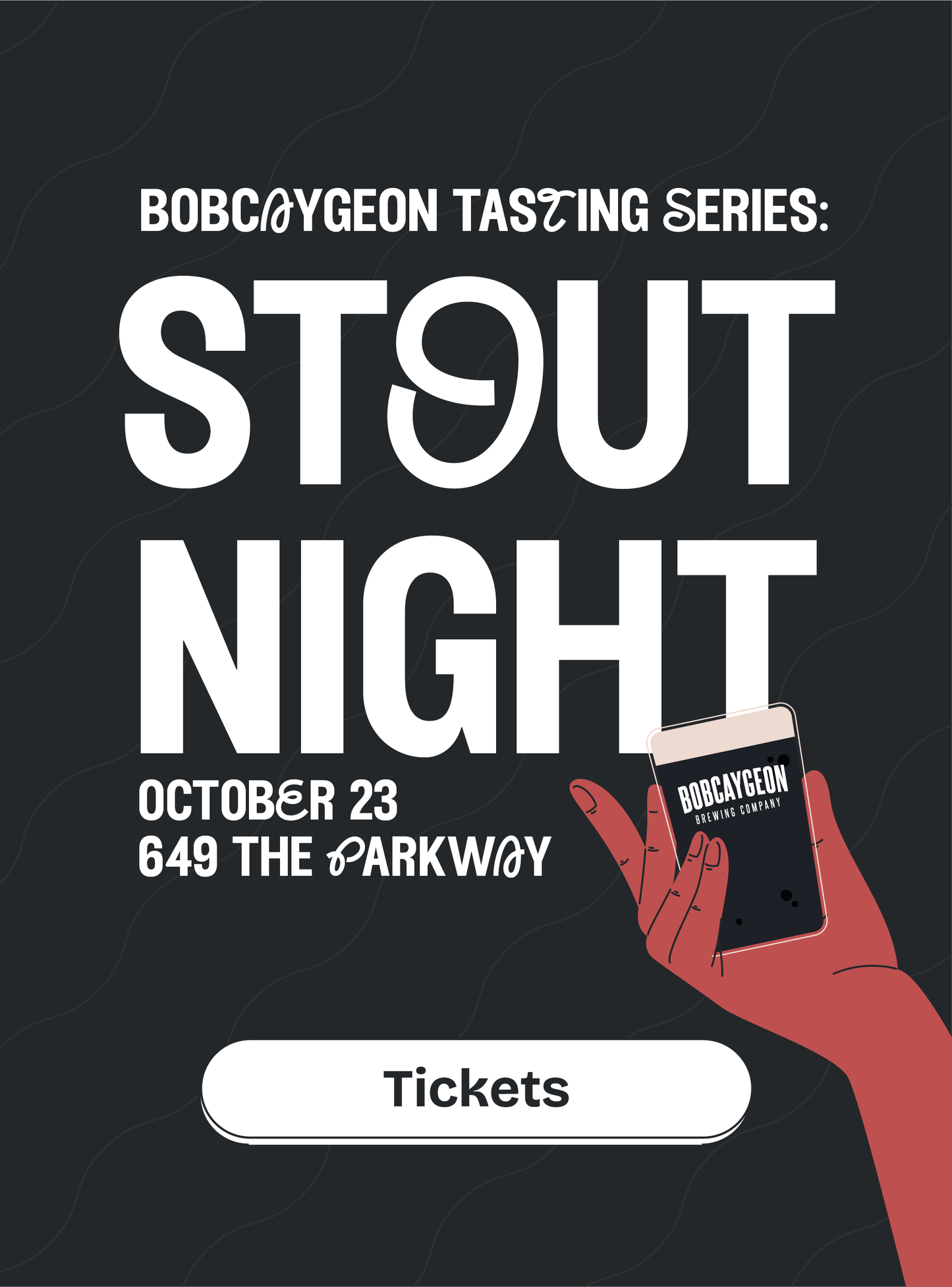 Bobcaygeon Tasting Series: Stout Night