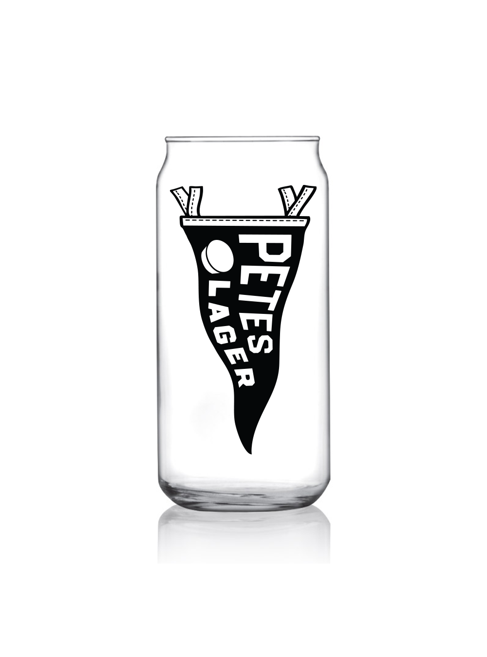 20oz Petes Lager Glass