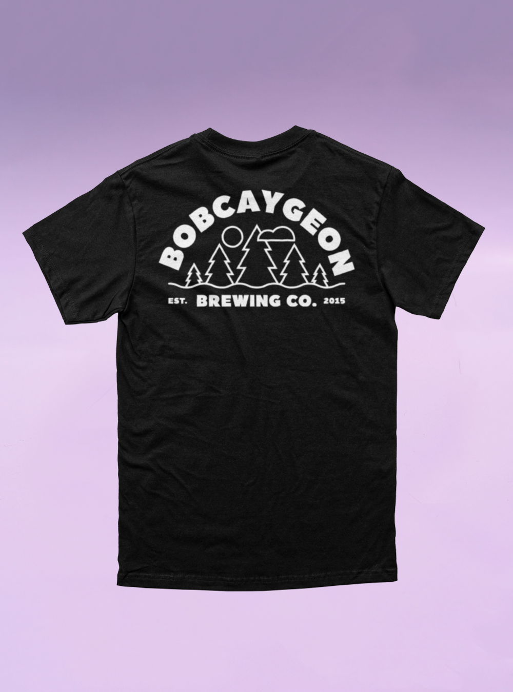 Tree Line T-Shirt - Black