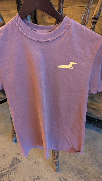 Logo/Canoe T-Shirt - Berry