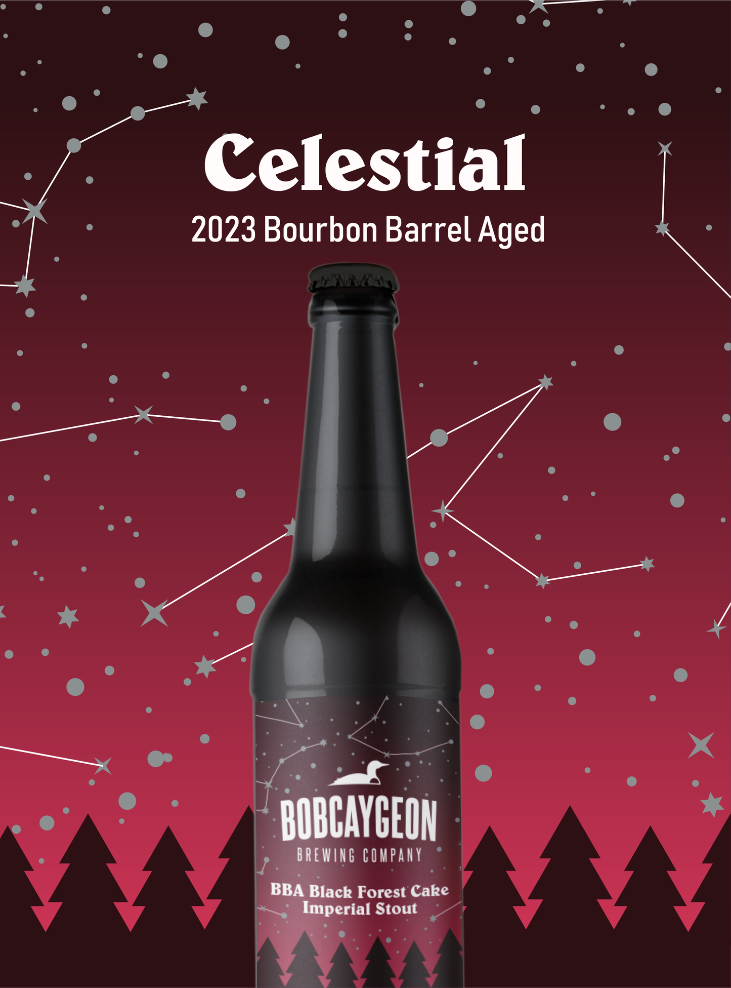2023 Celestial: Bourbon Barrel Aged Black Forest Cake Imperial Stout