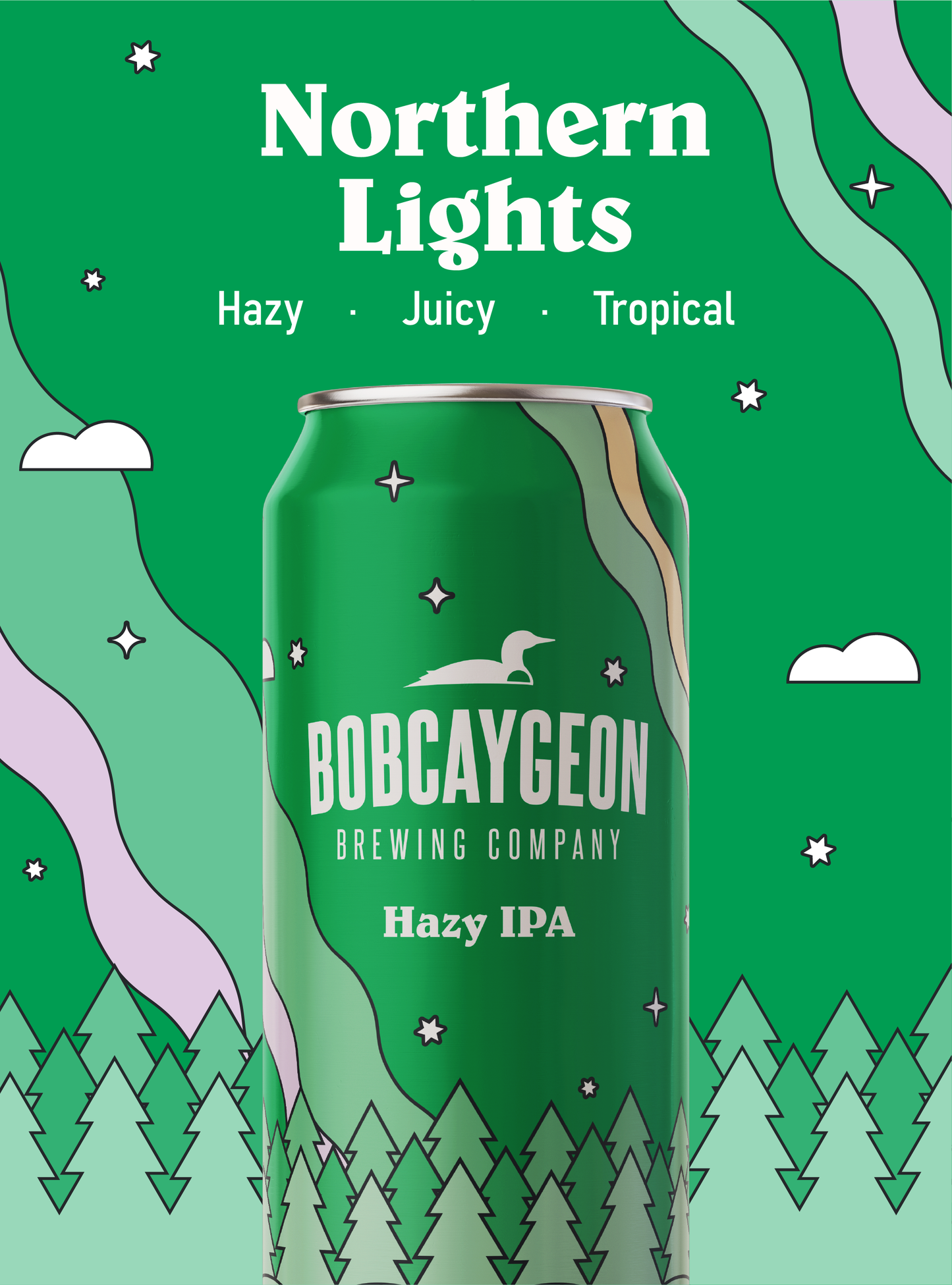 Northern Lights: Hazy IPA