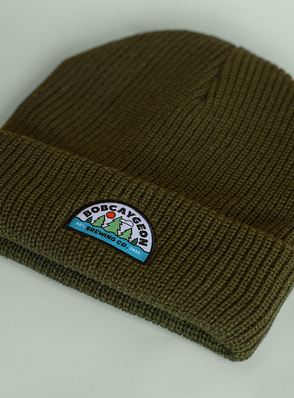 Knit Toque w/ Embroidered Patch