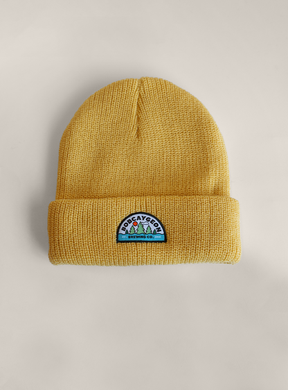 Knit Toque w/ Embroidered Patch