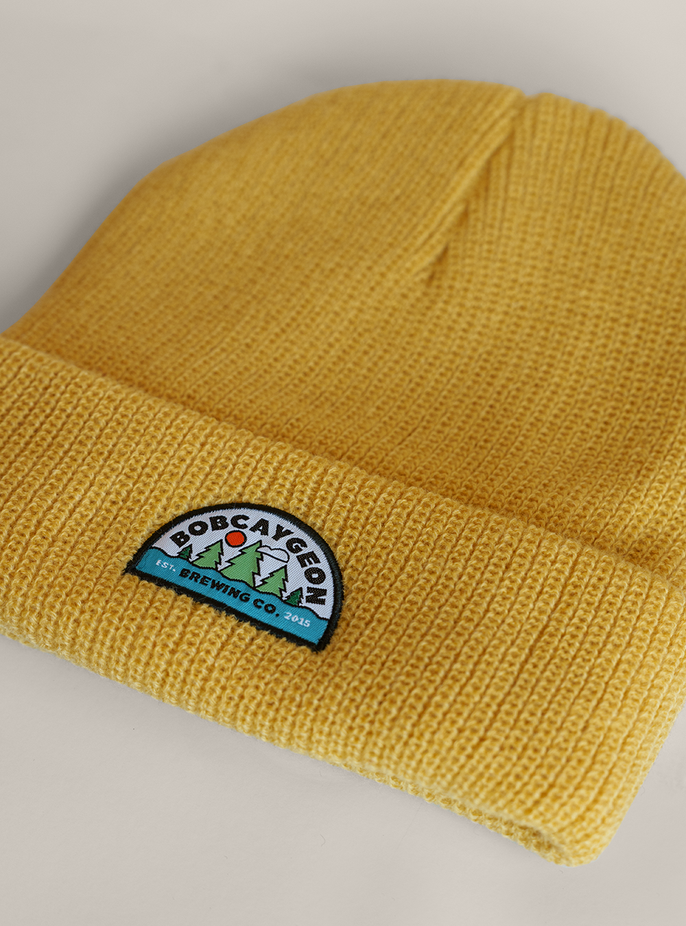 Knit Toque w/ Embroidered Patch