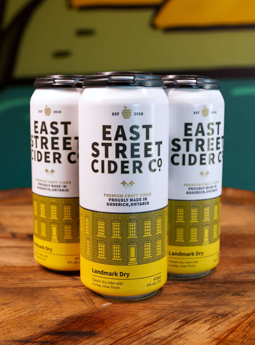 4-pack East Street Landmark Dry Cider