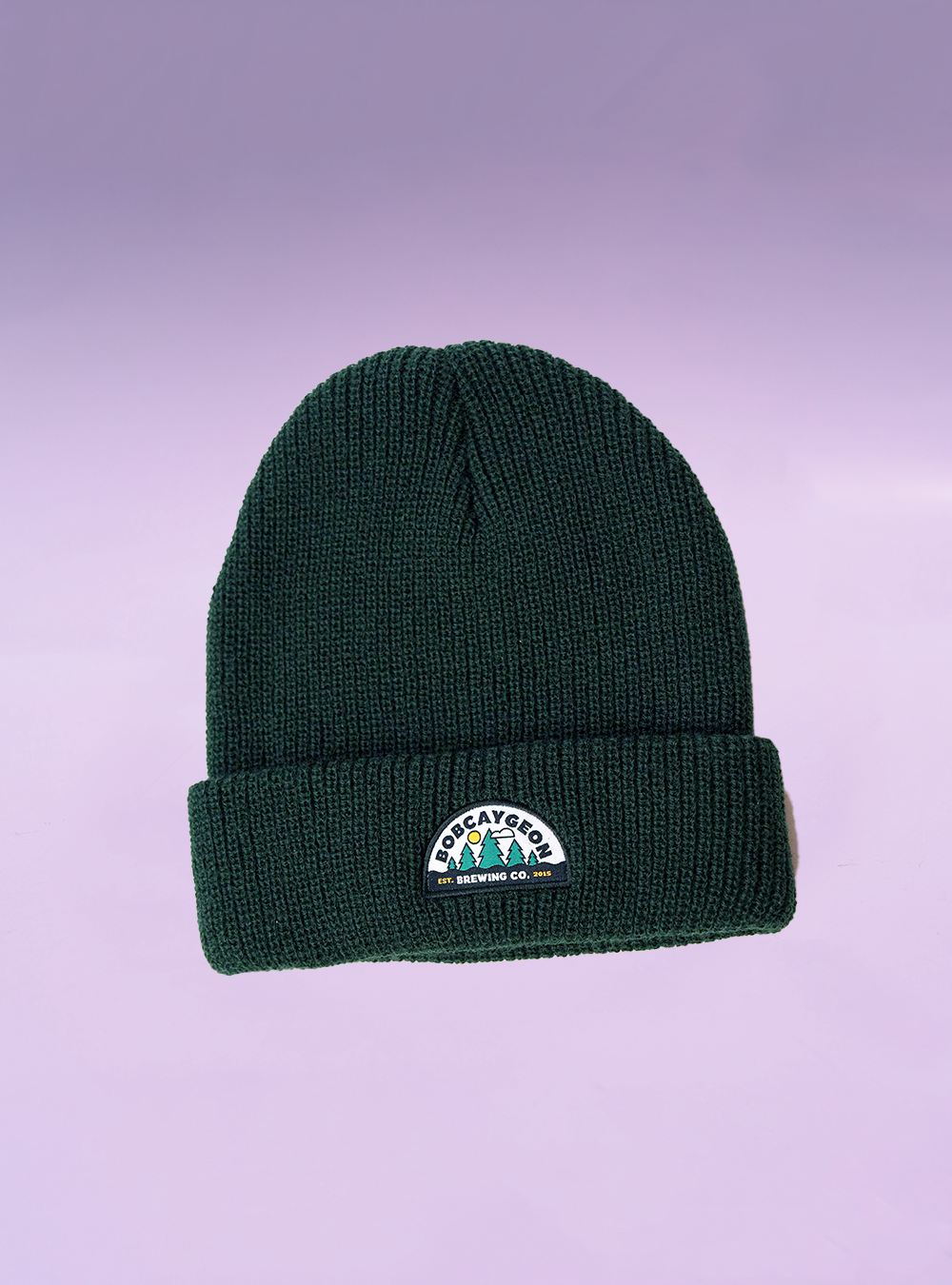 Knit Toque w/ Embroidered Patch