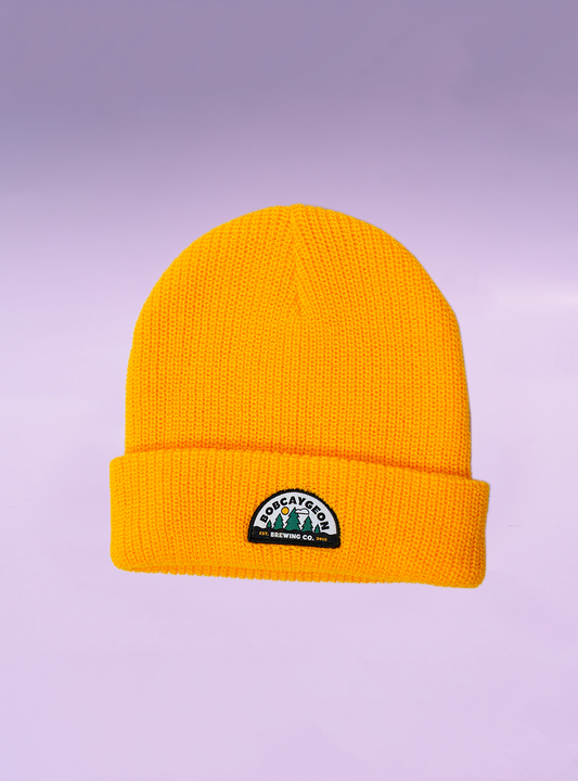 Knit Toque w/ Embroidered Patch