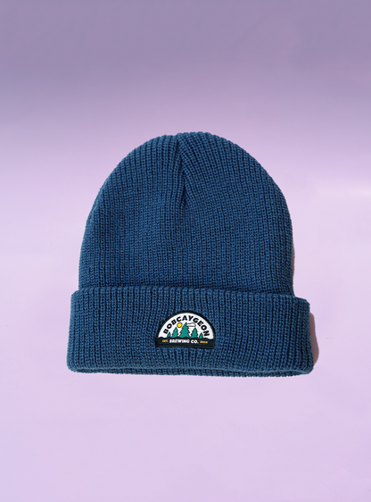 Knit Toque w/ Embroidered Patch